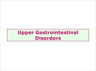 پاورپوینت Upper Gastrointestinal Disorders